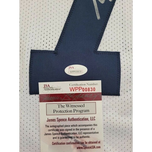 Allen Hurns Autographed Dallas Cowboys Jersey (JSA) - Picture 3 of 4